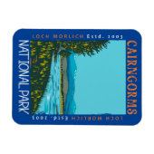 Cairngorms Nationalpark Schottland erschüttert Magnet (Horizontal)