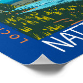 Cairngorms Nationalpark Schottland erschüttert Poster (Ecke)