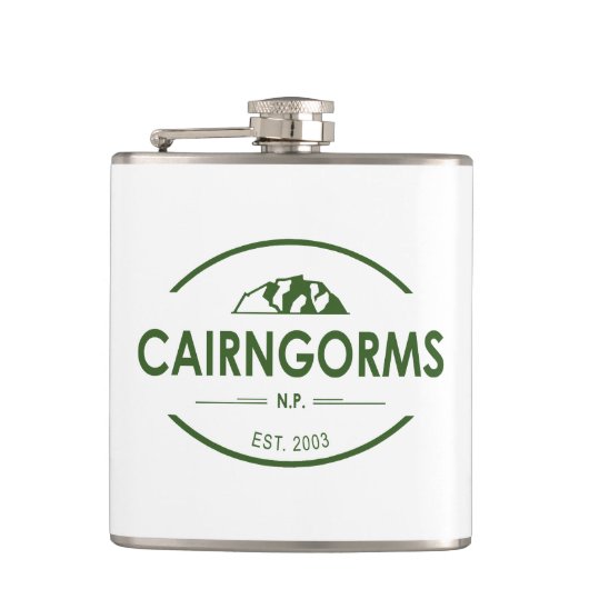 Cairngorms Nationalpark Schottland Flachmann (Vorderseite)