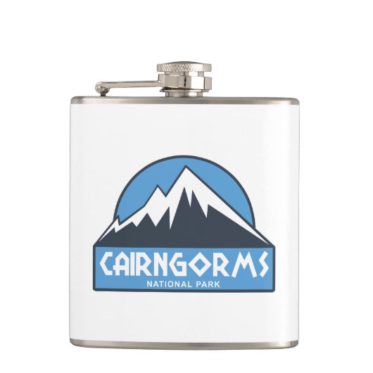 Cairngorms Nationalpark Schottland Flachmann (Vorderseite)