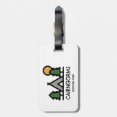 Cairngorms Nationalpark Schottland Gepäckanhänger (Rückseite vertikal)