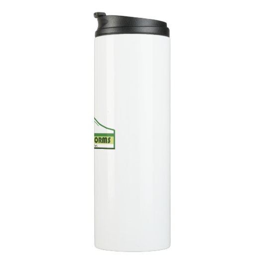 Cairngorms Nationalpark Schottland Grüne Streifen Thermosbecher (Nach rechts gedreht)