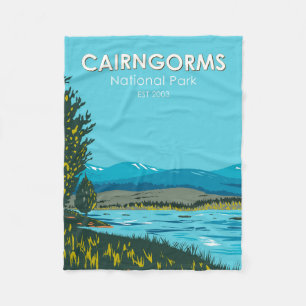 Cairngorms Nationalpark Schottland Loch Morlich Fleecedecke
