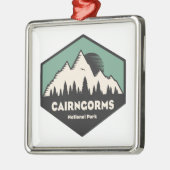 Cairngorms Nationalpark Schottland Ornament Aus Metall (Links)