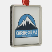 Cairngorms Nationalpark Schottland Ornament Aus Metall (Rechts)