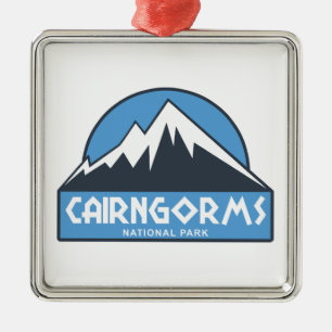 Cairngorms Nationalpark Schottland Ornament Aus Metall