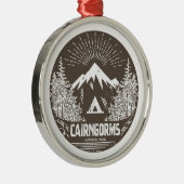 Cairngorms Nationalpark Schottland Ornament Aus Metall (Rechts)