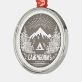 Cairngorms Nationalpark Schottland Ornament Aus Metall (Links)