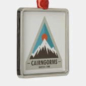 Cairngorms Nationalpark Schottland Ornament Aus Metall (Rechts)