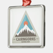 Cairngorms Nationalpark Schottland Ornament Aus Metall (Links)