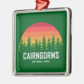 Cairngorms Nationalpark Schottland Ornament Aus Metall (Links)