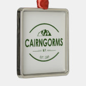 Cairngorms Nationalpark Schottland Ornament Aus Metall (Rechts)