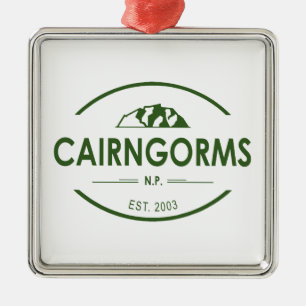 Cairngorms Nationalpark Schottland Ornament Aus Metall