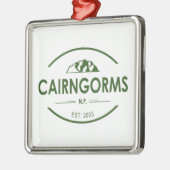 Cairngorms Nationalpark Schottland Ornament Aus Metall (Links)