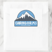 Cairngorms Nationalpark Schottland Rechteckiger Aufkleber (Tasche)