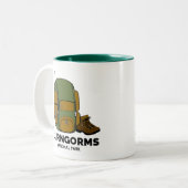 Cairngorms Nationalpark Schottland Rucksack Zweifarbige Tasse (Vorderseite Links)