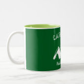 Cairngorms Nationalpark Schottland Zweifarbige Tasse (Links)