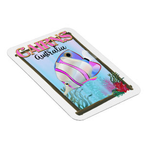 Cairns Australia Holiday poster Magnet