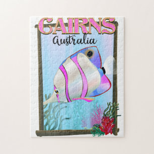 Cairns Australia Holiday poster Puzzle