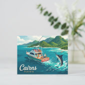 Cairns Australien Postkarte (Stehend Vorderseite)