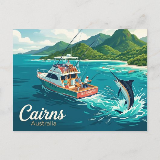 Cairns Australien Postkarte (Vorderseite)