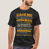 CAIRNS völlig unerklärlich T-Shirt (Vorderseite)