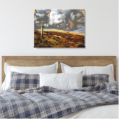 Cairnsmore Fleet Card Acrylic Print Leinwanddruck (Insitu (Schlafzimmer))