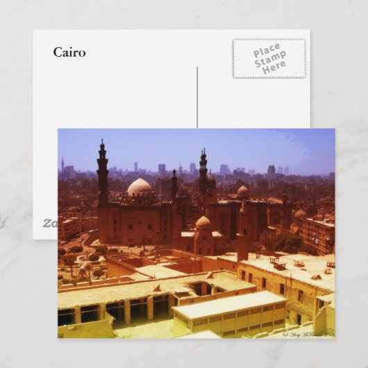 Cairo Cityscape Postkarte (Vorne/Hinten)