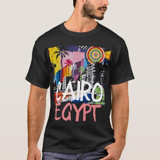 CAIRO EGYPT Graffiti T-Shirt (Vorderseite)