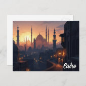 Cairo Egypt Travel Postkarte (Vorne/Hinten)