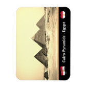 Cairo, Egyptian Pyramids - Ancient Egypt /UNESCO Magnet (Vertikal)