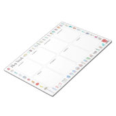 CAIS 2. Klasse Wöchentlicher Planer - Klasse 2030 Notizblock (angewinkelt)