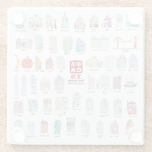 CAIS Untersetzer der zweiten Klasse - Klasse 2030 (Rückseite)