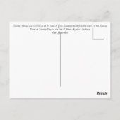 Caisteal Abhail und CirMhor aus Sannox Bay Postkarte (Rückseite)