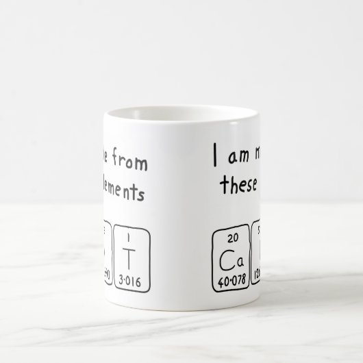 Cait periodisch Table name Tasse (Mittel)