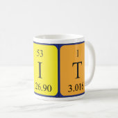 Cait periodisch Table name Tasse (VorderseiteRechts)