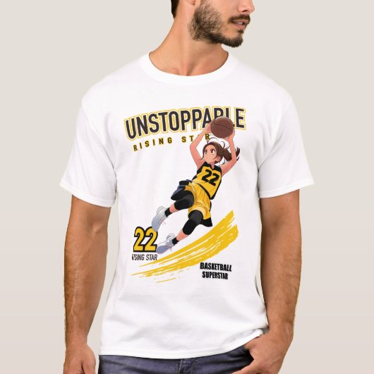 Caitlin Clark 22 72610 T-Shirt (Vorderseite)