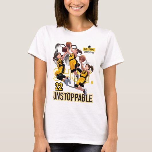 Caitlin Clark 22 72611 T-Shirt (Vorderseite)
