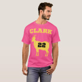 Caitlin Clark 22 Ziege T-Shirt (Vorne ganz)