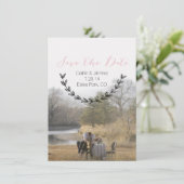 Caitlin & Jimmer Personalisiert Save the Date 02 (Stehend Vorderseite)