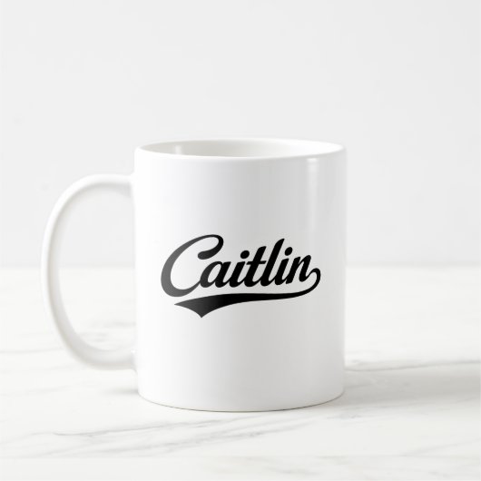 Caitlin name first last family gifts kaffeetasse (Links)