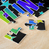 "CAITLIN" Vorname, Spaß "GLÜCKLICHER GEBURTSTAG" Puzzle (Seite)