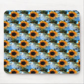 Caitlins Sonnenblumen... Mousepad (Vorne)