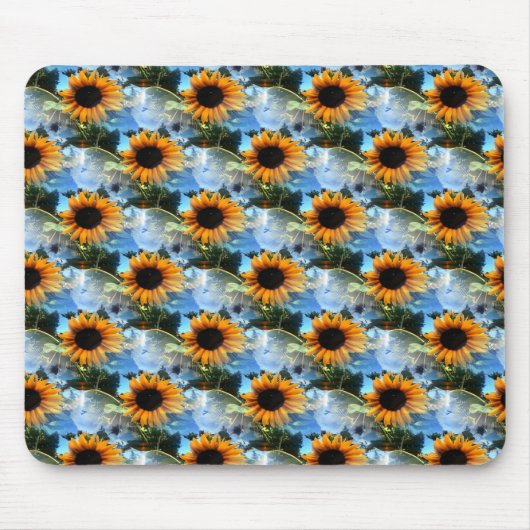 Caitlins Sonnenblumen... Mousepad (Vorne)