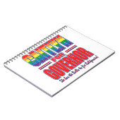 Caitlyn-for-GOV-Gay-Pride-Balls- Notizblock (Linke Seite)