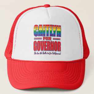Caitlyn-for-GOV-Gay-Pride-Balls- Truckerkappe