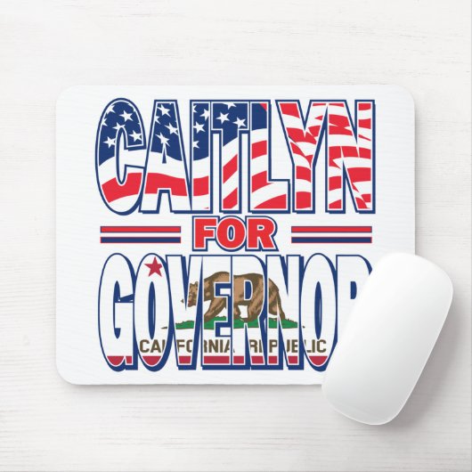 Caitlyn-for-GOV Mousepad (Mit Mouse)