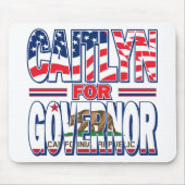 Caitlyn-for-GOV Mousepad (Vorne)