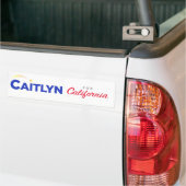 Caitlyn für Kalifornien Autoaufkleber (Auf Lkw)