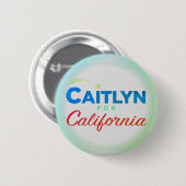 Caitlyn Jenner für Governor Button (Vorne & Hinten)